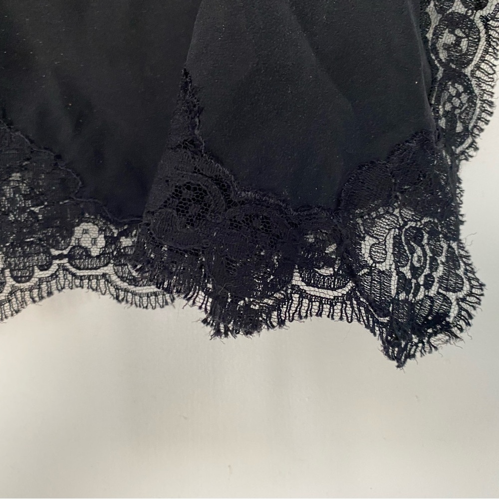 Alessandra Rich Scalloped Lace Trim Mini Dress IT 42/US 6 - Picture 13 of 16